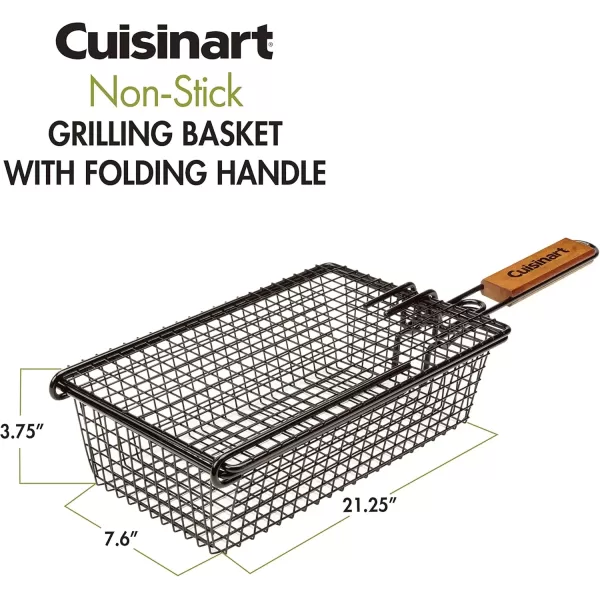 imageCuisinart CNTB422 Simply Grilling Nonstick Grilling BasketNonStick Grilling Basket