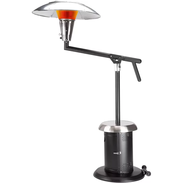 imageCuisinart COH400 Perfect Position Overhead Propane Patio Heater Extra Large 33quot Heat ShieldOverhead Propane Patio Heater