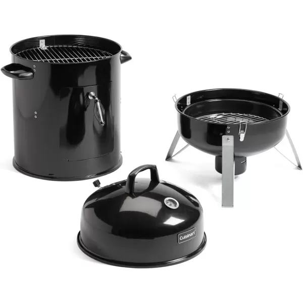imageCuisinart COS116 Vertical Charcoal Smoker BlackVertical Charcoal Smoker  18