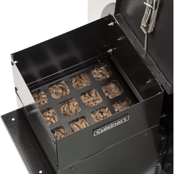imageCuisinart CPG465 Portable Wood Pellet Grill ampamp Smoker with Digital Controller 465 sq inch Cooking Space 8in1 Cooking Capabilities  Smoke BBQ Grill Roast Braise Sear Bake ampamp CharGrillWood Pellet Grill  Smoker  465 sq in