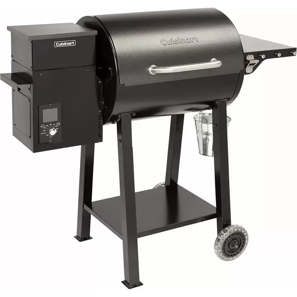 imageCuisinart CPG465 Portable Wood Pellet Grill ampamp Smoker with Digital Controller 465 sq inch Cooking Space 8in1 Cooking Capabilities  Smoke BBQ Grill Roast Braise Sear Bake ampamp CharGrillWood Pellet Grill  Smoker  465 sq in