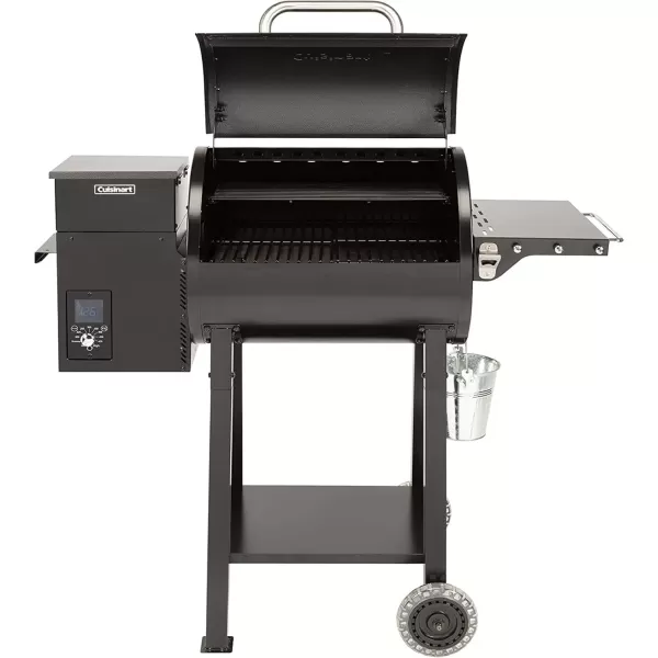 imageCuisinart CPG465 Portable Wood Pellet Grill ampamp Smoker with Digital Controller 465 sq inch Cooking Space 8in1 Cooking Capabilities  Smoke BBQ Grill Roast Braise Sear Bake ampamp CharGrillWood Pellet Grill  Smoker  465 sq in