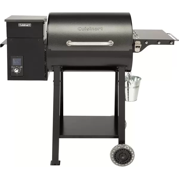 imageCuisinart CPG465 Portable Wood Pellet Grill ampamp Smoker with Digital Controller 465 sq inch Cooking Space 8in1 Cooking Capabilities  Smoke BBQ Grill Roast Braise Sear Bake ampamp CharGrillWood Pellet Grill  Smoker  465 sq in