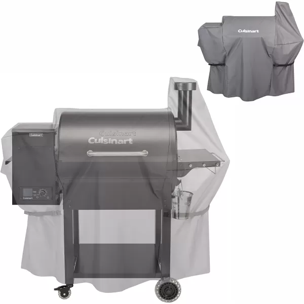 imageCuisinart CPG700 Grill and Smoker 52quotx245quotx493quot Deluxe Wood Pellet Grill ampamp SmokerDeluxe Wood Pellet Grill  Smoker