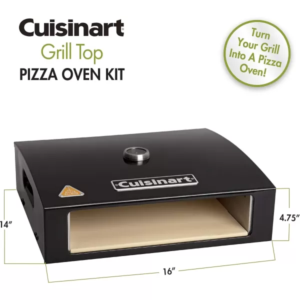 imageCuisinart CPO700 Grill Top Pizza Oven Kit