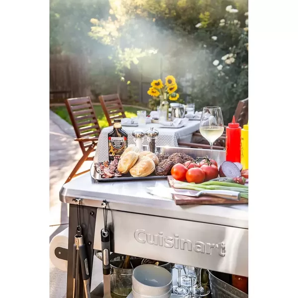 imageCuisinart CPT194 Outdoor Stainless Steel Grill Prep Table
