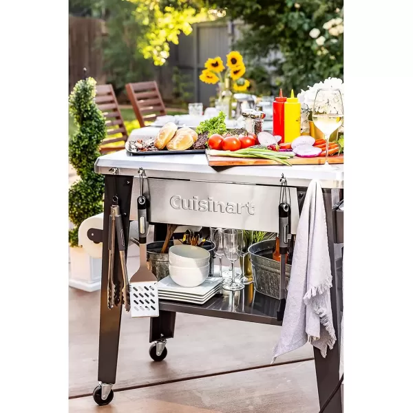 imageCuisinart CPT194 Outdoor Stainless Steel Grill Prep Table