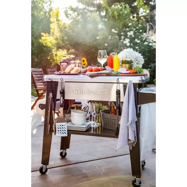 imageCuisinart CPT194 Outdoor Stainless Steel Grill Prep Table