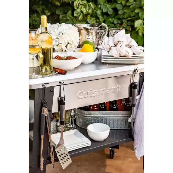imageCuisinart CPT194 Outdoor Stainless Steel Grill Prep Table