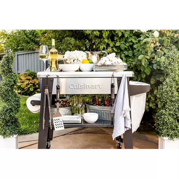 imageCuisinart CPT194 Outdoor Stainless Steel Grill Prep Table