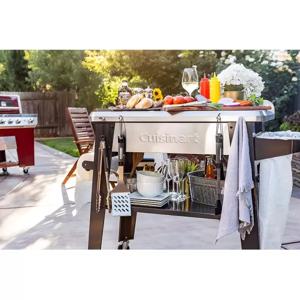 imageCuisinart CPT194 Outdoor Stainless Steel Grill Prep Table