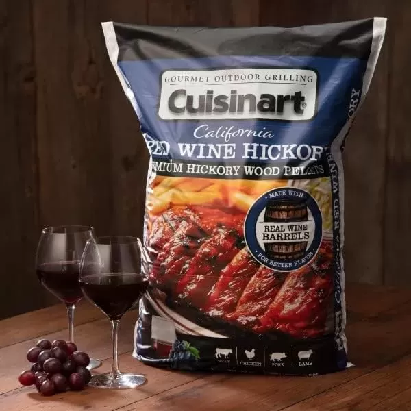 imageCuisinart CWPL203 Hickory Smoke Pellets California Red Wine 20 lb BagHickory Pellets  California Red Wine