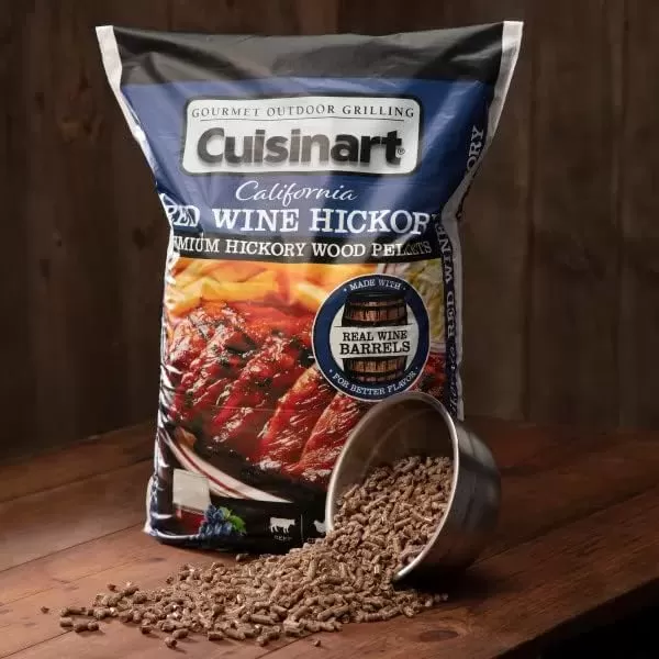 imageCuisinart CWPL203 Hickory Smoke Pellets California Red Wine 20 lb BagHickory Pellets  California Red Wine