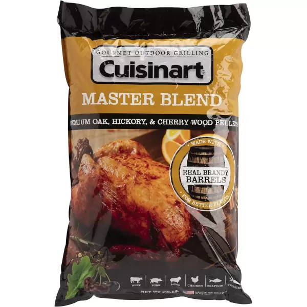 imageCuisinart CWPL203 Hickory Smoke Pellets California Red Wine 20 lb BagSmoking Pellets  Masters Blend Bbq