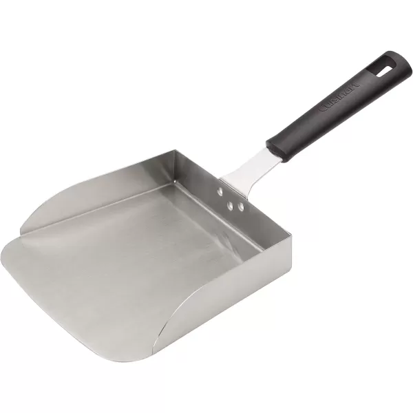 imageCuisinart Griddle Food Mover  ExtraLarge Stainless Steel Spatula for Rice Vegetables ampamp More Perfect BBQ Tool Cookouts and Griddles Large Scooper 5cup Capacity Food Scoop