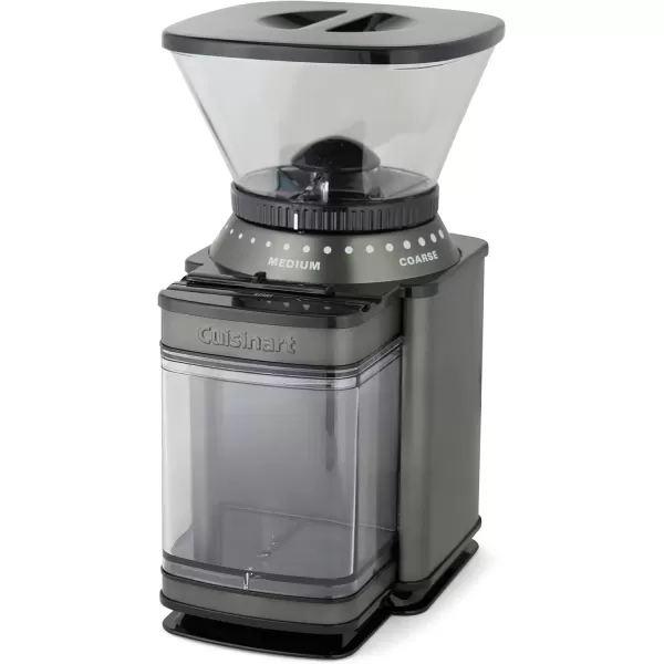 imageCUISINART Coffee Grinder Electric Burr OneTouch Automatic Grinder with18Position Grind Selector Stainless Steel DBM8P1Black