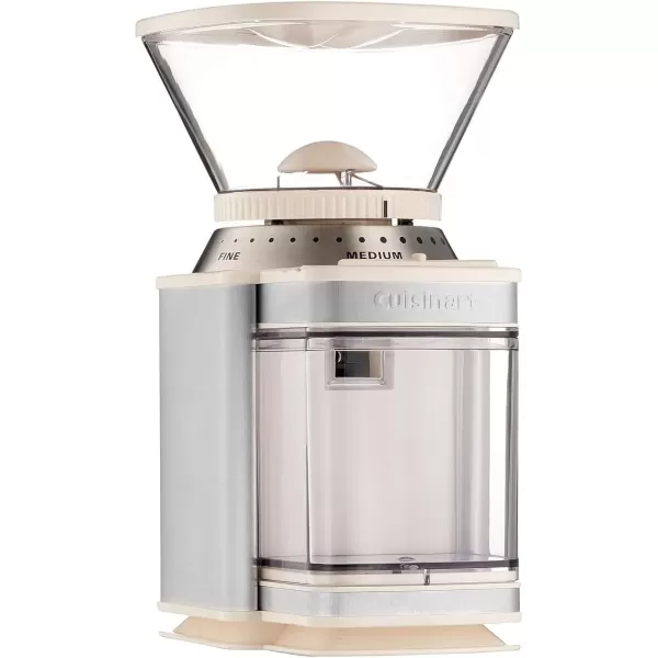 imageCUISINART Coffee Grinder Electric Burr OneTouch Automatic Grinder with18Position Grind Selector Stainless Steel DBM8P1Cream