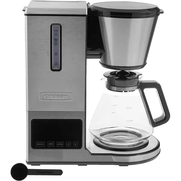 imageCuisinart  CPO850P1 Cuisinart CPO850 Coffee Brewer 8 Cup Stainless SteelPour Over Brewer with Glass Carafe