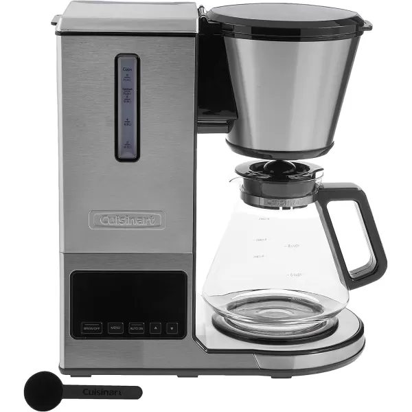 imageCuisinart  CPO850P1 Cuisinart CPO850 Coffee Brewer 8 Cup Stainless SteelPour Over Brewer with Glass Carafe