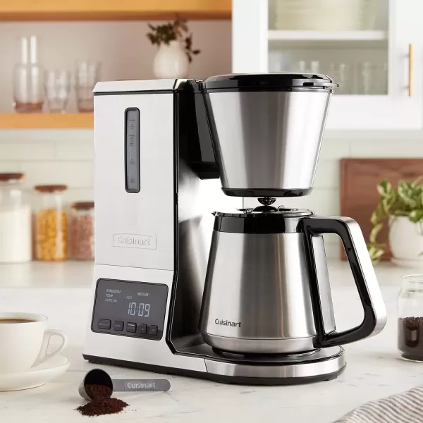 imageCuisinart  CPO850P1 Cuisinart CPO850 Coffee Brewer 8 Cup Stainless SteelPour Over Brewer with Thermal Carafe