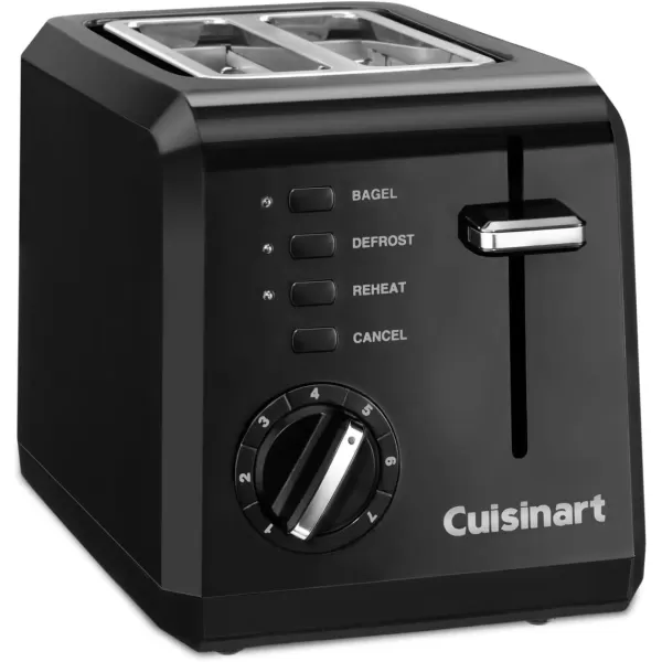 imageCuisinart 2Slice Toaster Compact White CPT122Black