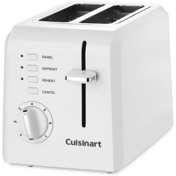 imageCuisinart 2Slice Toaster Compact White CPT122White