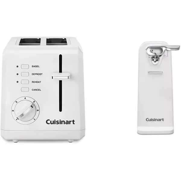 imageCuisinart 2Slice Toaster Compact White CPT122White