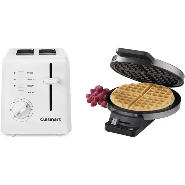 imageCuisinart 2Slice Toaster Compact White CPT122White