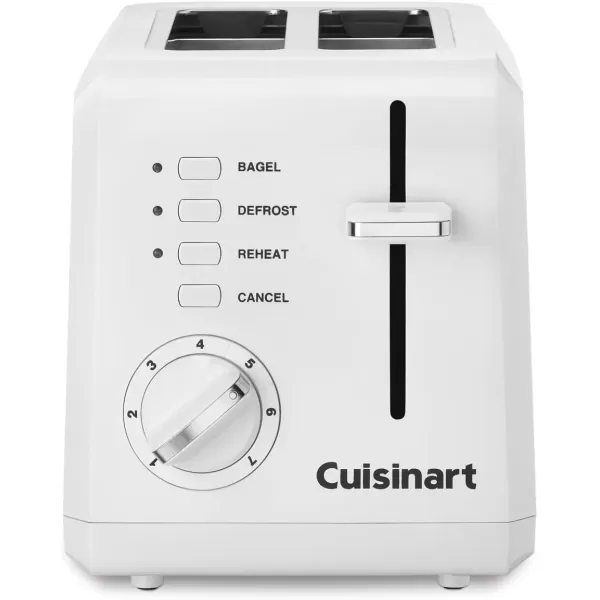 imageCuisinart 2Slice Toaster Compact White CPT122White