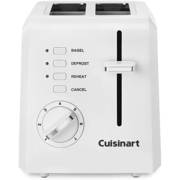 imageCuisinart 2Slice Toaster Compact White CPT122White