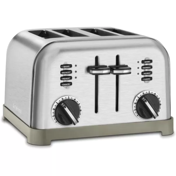 imageCuisinart 4 Slice Toaster Oven Brushed Stainless CPT180P1