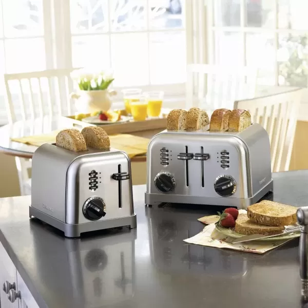 imageCuisinart 4 Slice Toaster Oven Brushed Stainless CPT180P1