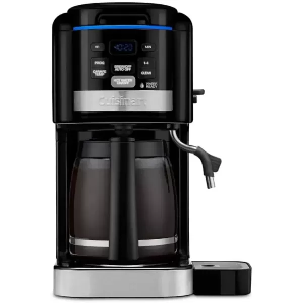 imageCuisinart CHW16 12Cup Programmable Coffeemaker ampamp Hot Water System New BlackNew Black