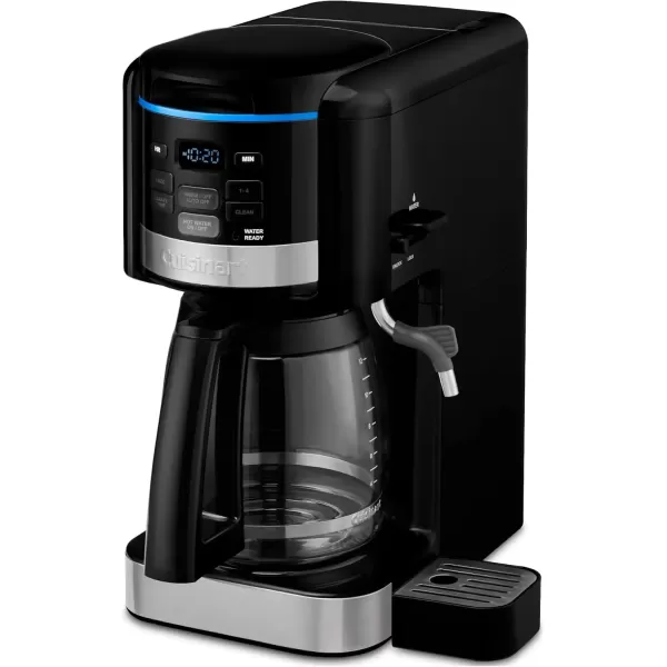 imageCuisinart CHW16 12Cup Programmable Coffeemaker ampamp Hot Water System New BlackNew Black