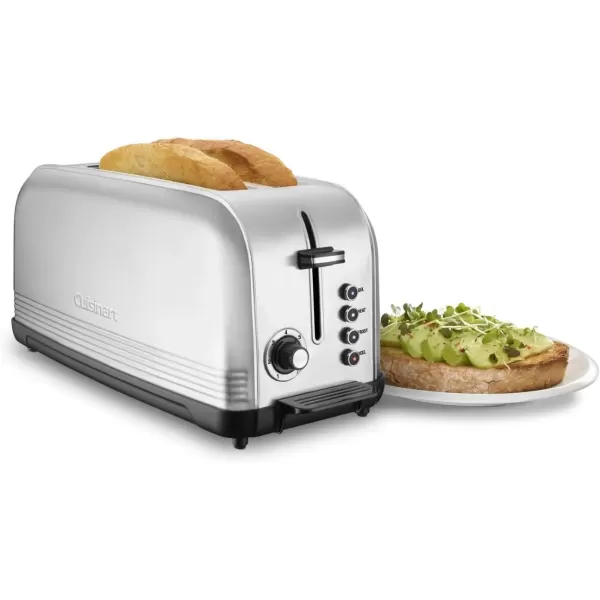 imageCuisinart CPT2500 Long Slot Toaster Stainless Steel Silver 2slice long slot