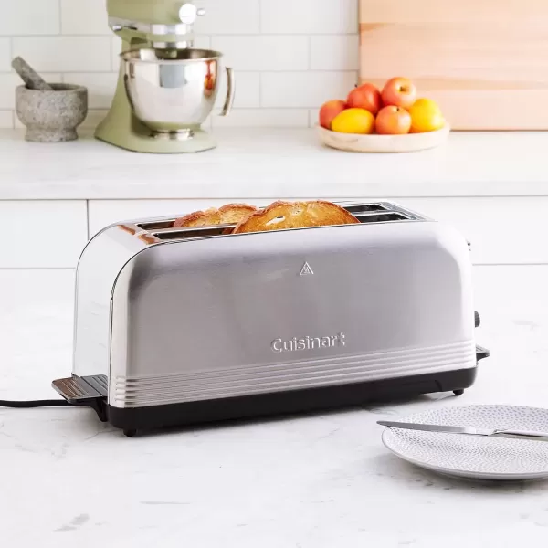 imageCuisinart CPT2500 Long Slot Toaster Stainless Steel Silver 2slice long slot