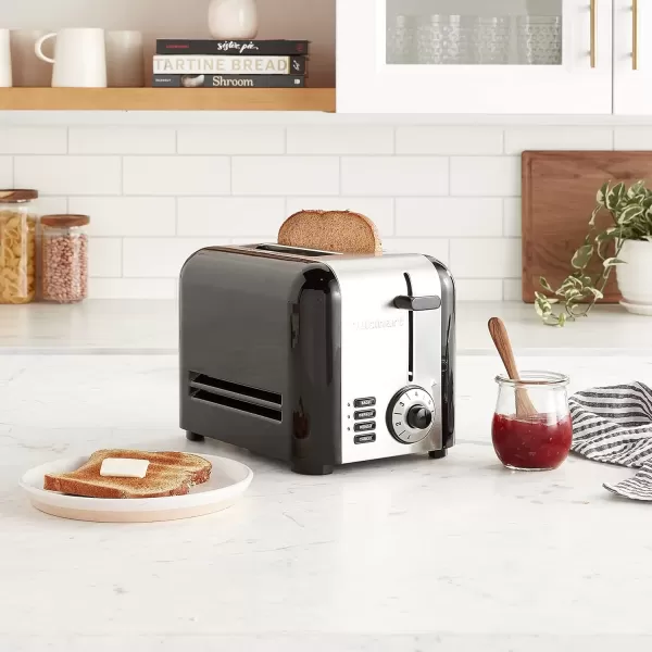 imageCuisinart CPT320P1 Compact 2Slice Toaster Brushed Stainless2Slice
