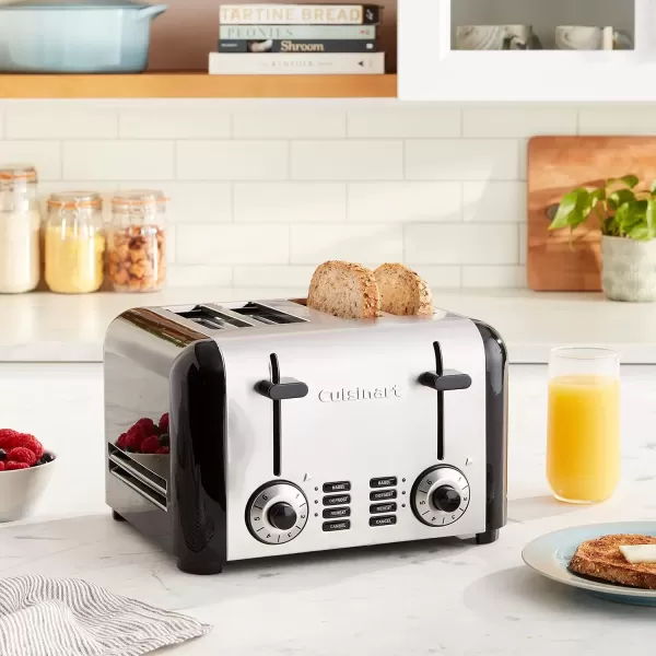 imageCuisinart CPT320P1 Compact 2Slice Toaster Brushed Stainless4Slice