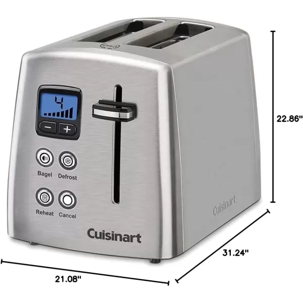 imageCuisinart CPT435P1 4Slice Countdown Motorized Toaster Stainless Steel2Slice