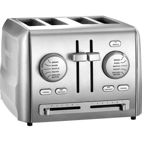 imageCuisinart CPT620 2Slice Custom Select Toaster Stainless Steel4 Slice Toaster