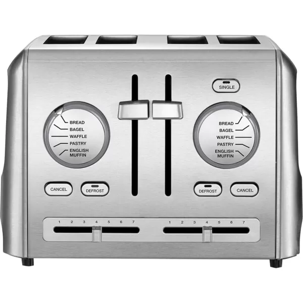 imageCuisinart CPT620 2Slice Custom Select Toaster Stainless Steel4 Slice Toaster