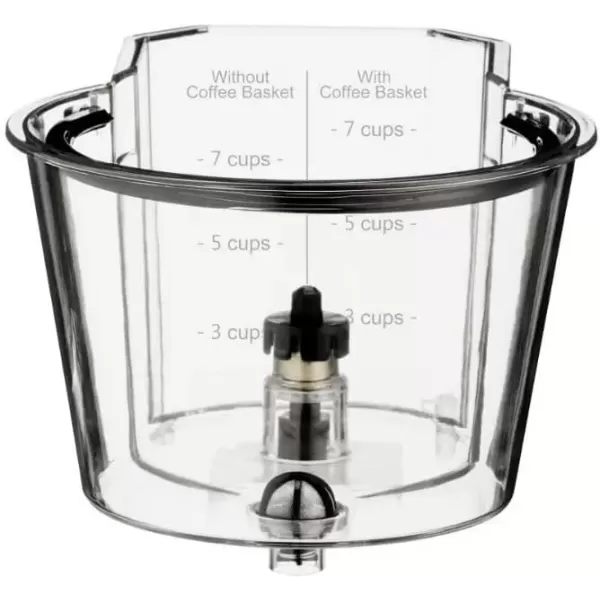 imageCuisinart DCB10P1 Automatic Cold Brew Coffeemaker with 7Cup Glass Carafe Silver and BlackSilver and Black
