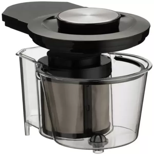 imageCuisinart DCB10P1 Automatic Cold Brew Coffeemaker with 7Cup Glass Carafe Silver and BlackSilver and Black