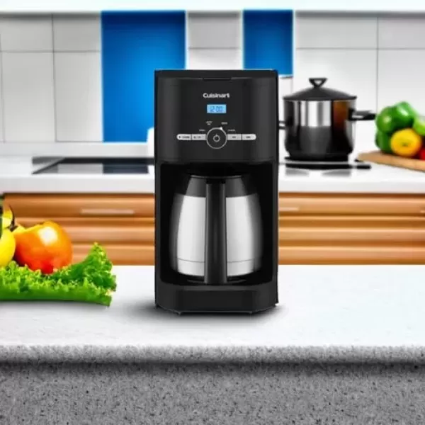 imageCuisinart DCC1120BK Classic 12Cup Programmable Coffeemaker BlackBlack Thermal