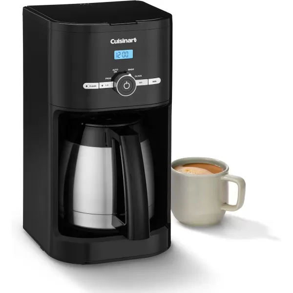 imageCuisinart DCC1120BK Classic 12Cup Programmable Coffeemaker BlackBlack Thermal