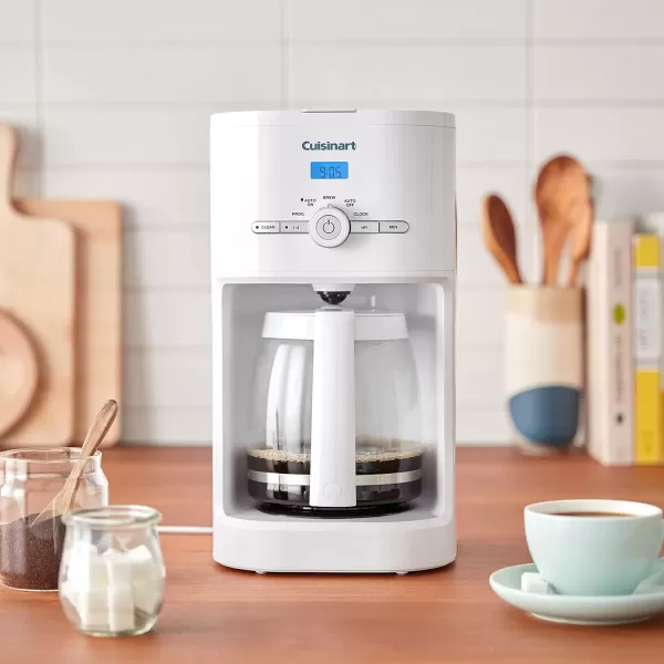 imageCuisinart DCC1120BK Classic 12Cup Programmable Coffeemaker BlackWhite