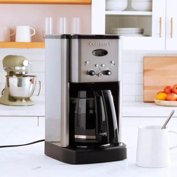 imageCuisinart DCC1200BKSP1 12 Cup Brew Central Maker Coffee Maker2 Black Stainless SteelBlack Stainless Steel