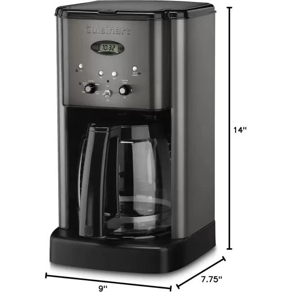 imageCuisinart DCC1200BKSP1 12 Cup Brew Central Maker Coffee Maker2 Black Stainless SteelBlack Stainless Steel