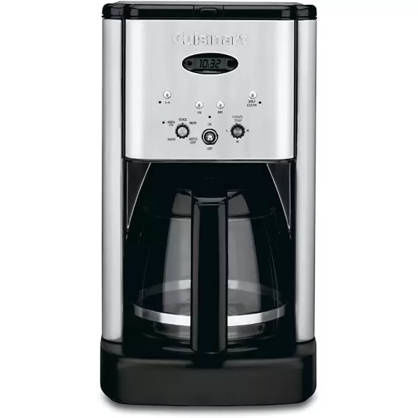 imageCuisinart DCC1200BKSP1 12 Cup Brew Central Maker Coffee Maker2 Black Stainless SteelBrushed Chrome