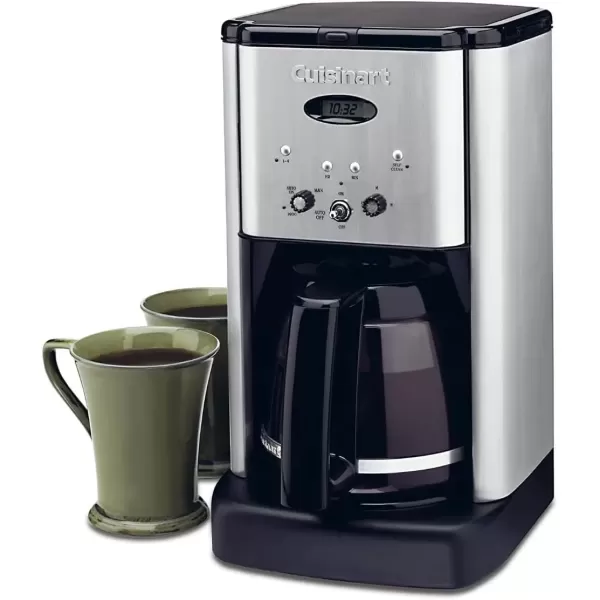 imageCuisinart DCC1200BKSP1 12 Cup Brew Central Maker Coffee Maker2 Black Stainless SteelBrushed Chrome
